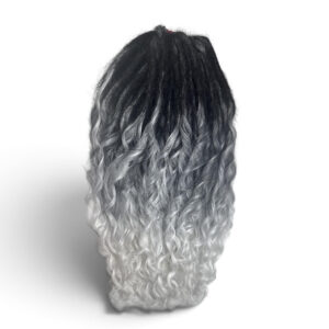 Локони. Задредованi. Т1В-white. 300 гр; 55 см